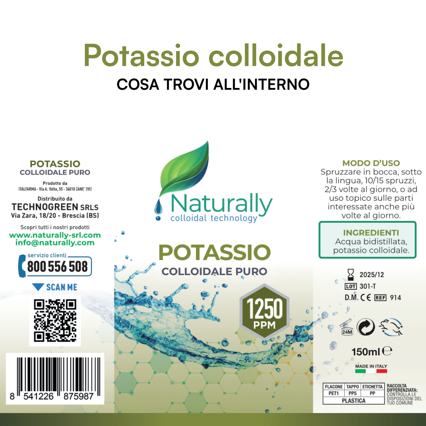 Potassio Colloidale