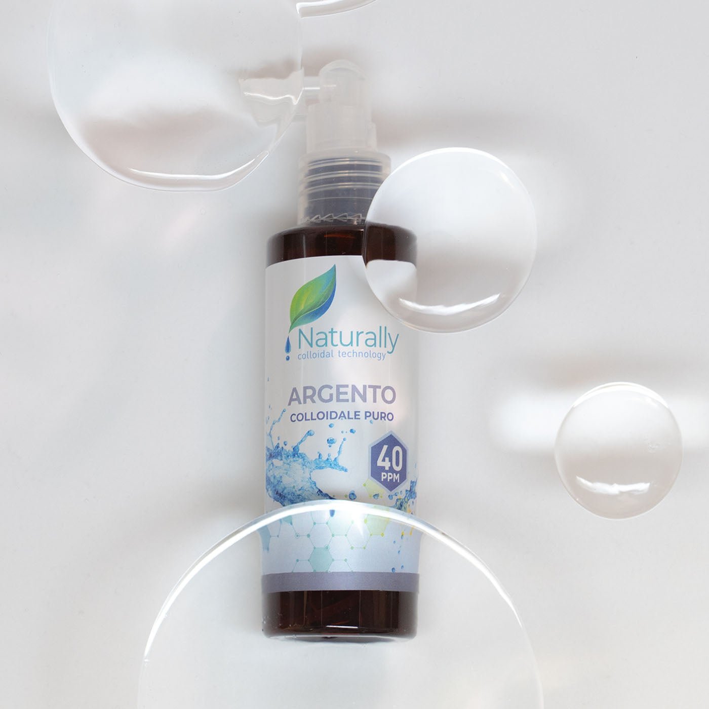 grafica argento colloidale puro - Naturallly integratori naturali